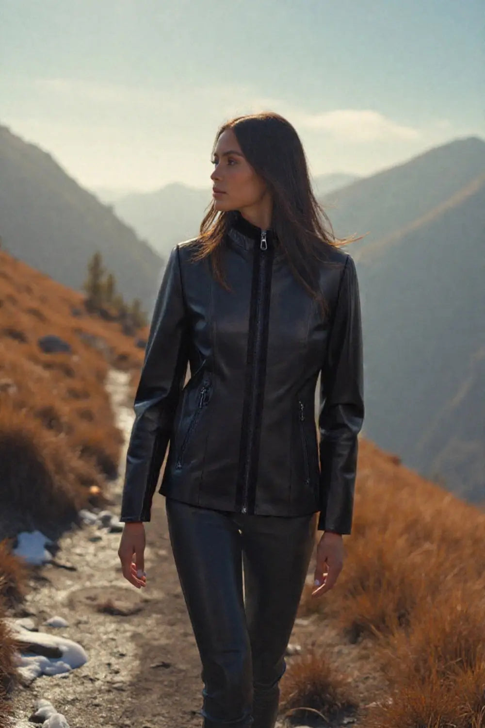 Lucia Leather Jacket – Spellezo