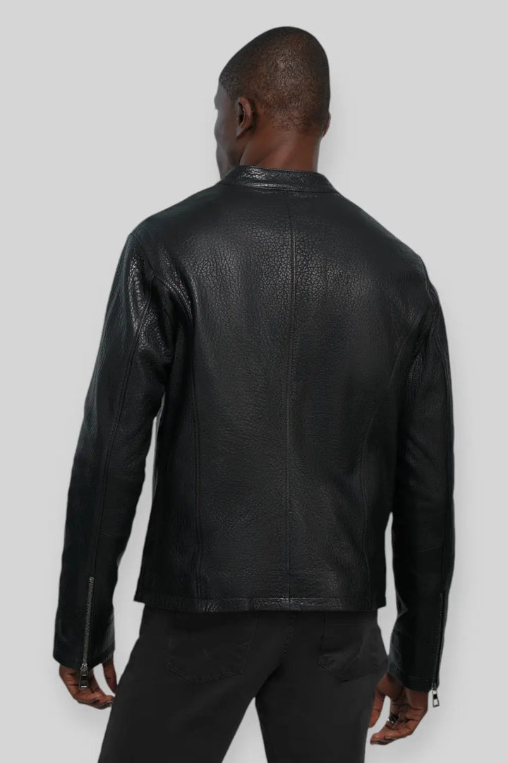 Alessandro Leather Utility Jacket Spellezo