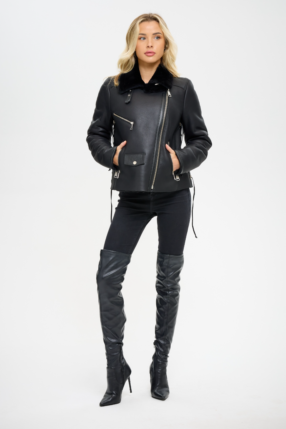Veronica Sheepskin Jacket
