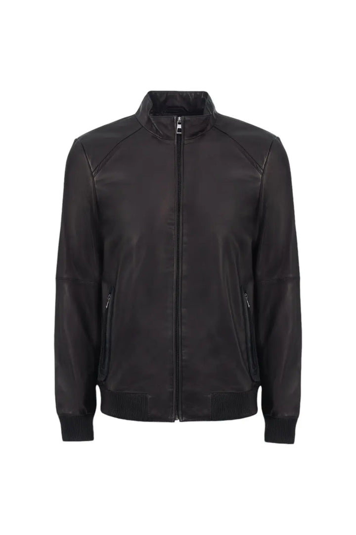 Nico Quilted Leather Jacket Spellezo