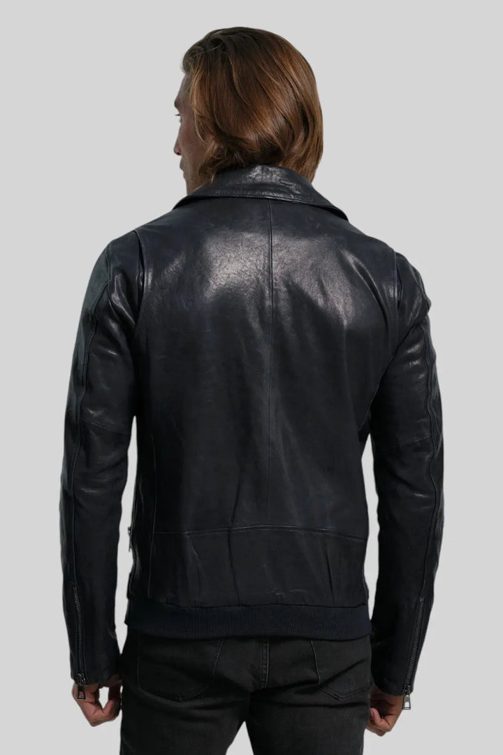 Umberto Vintage Leather Jacket Spellezo