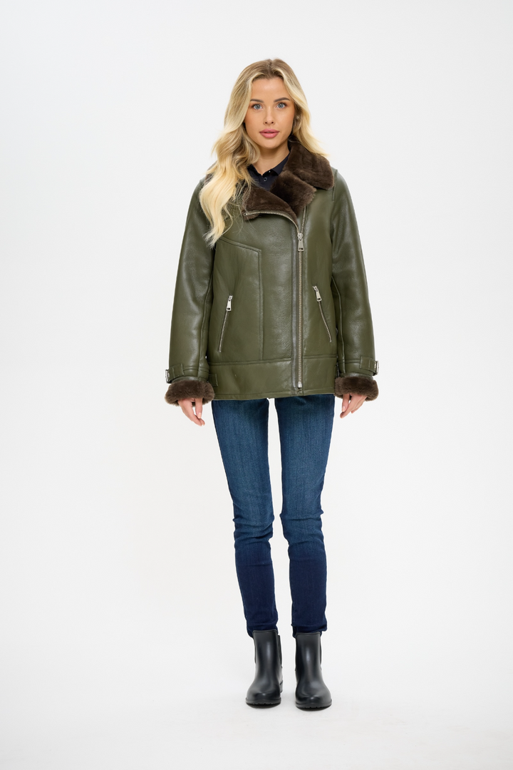 Selene Sheepskin Jacket