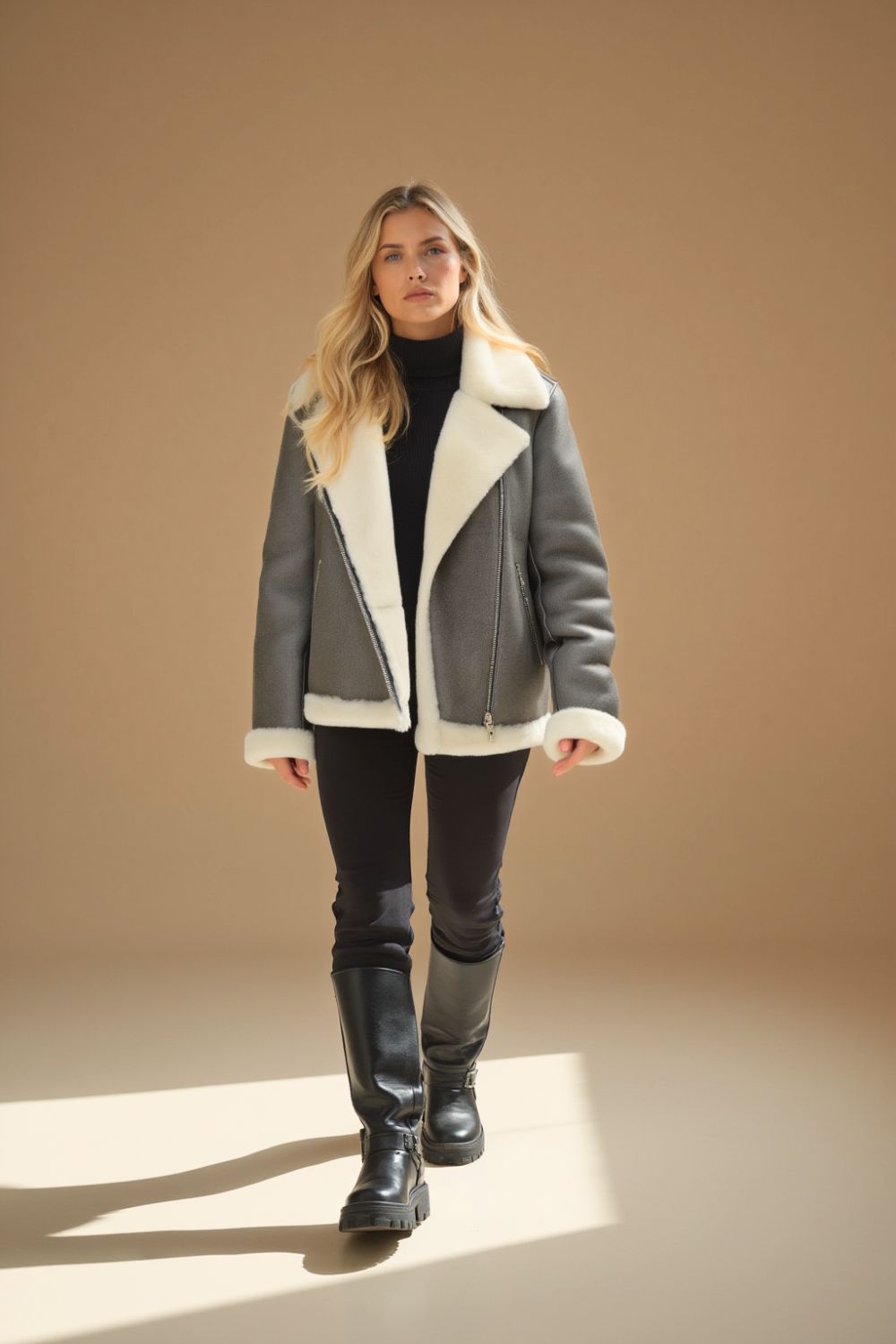 Nora Sheepskin Jacket
