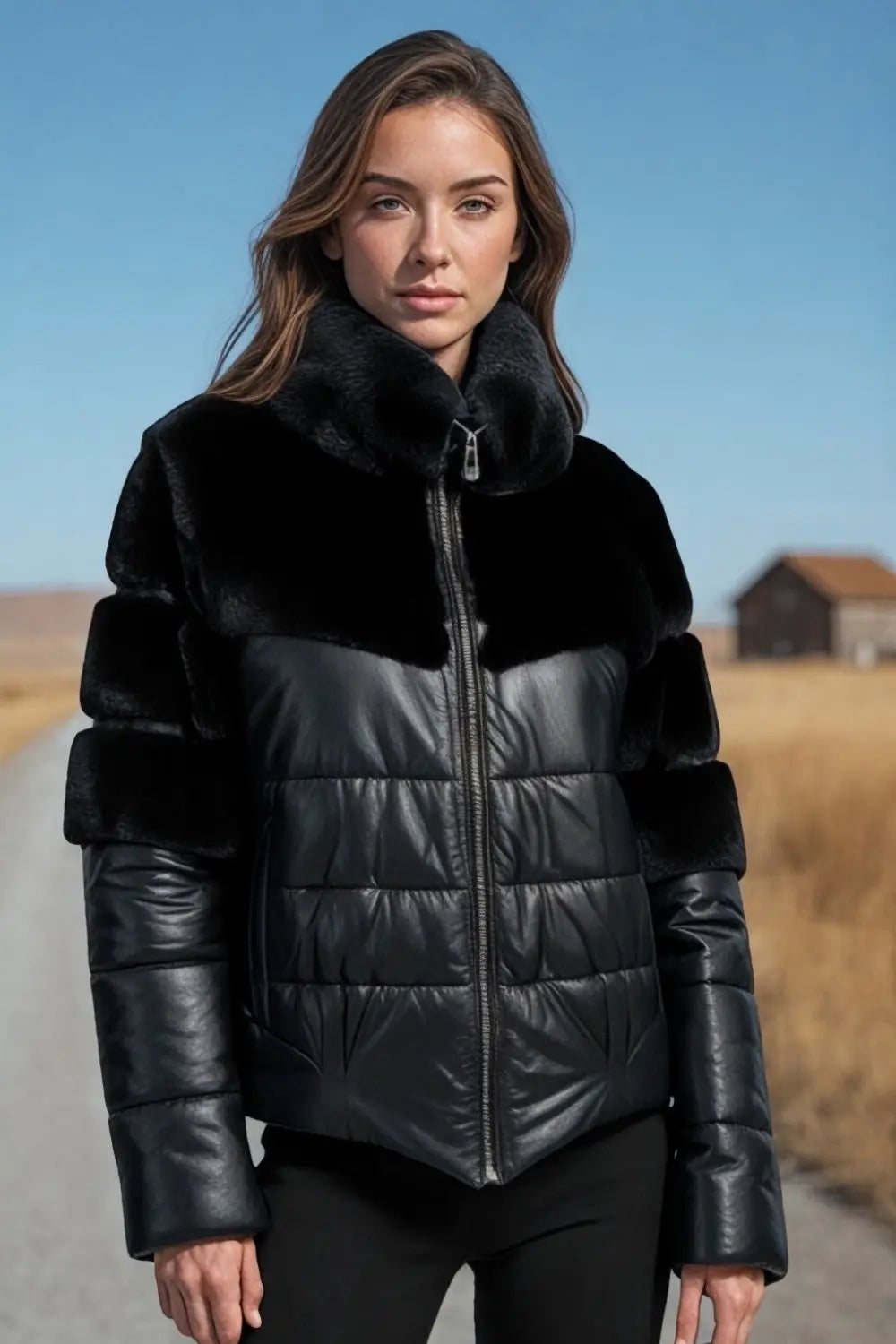 Emilia Sheepskin Jacket Spellezo