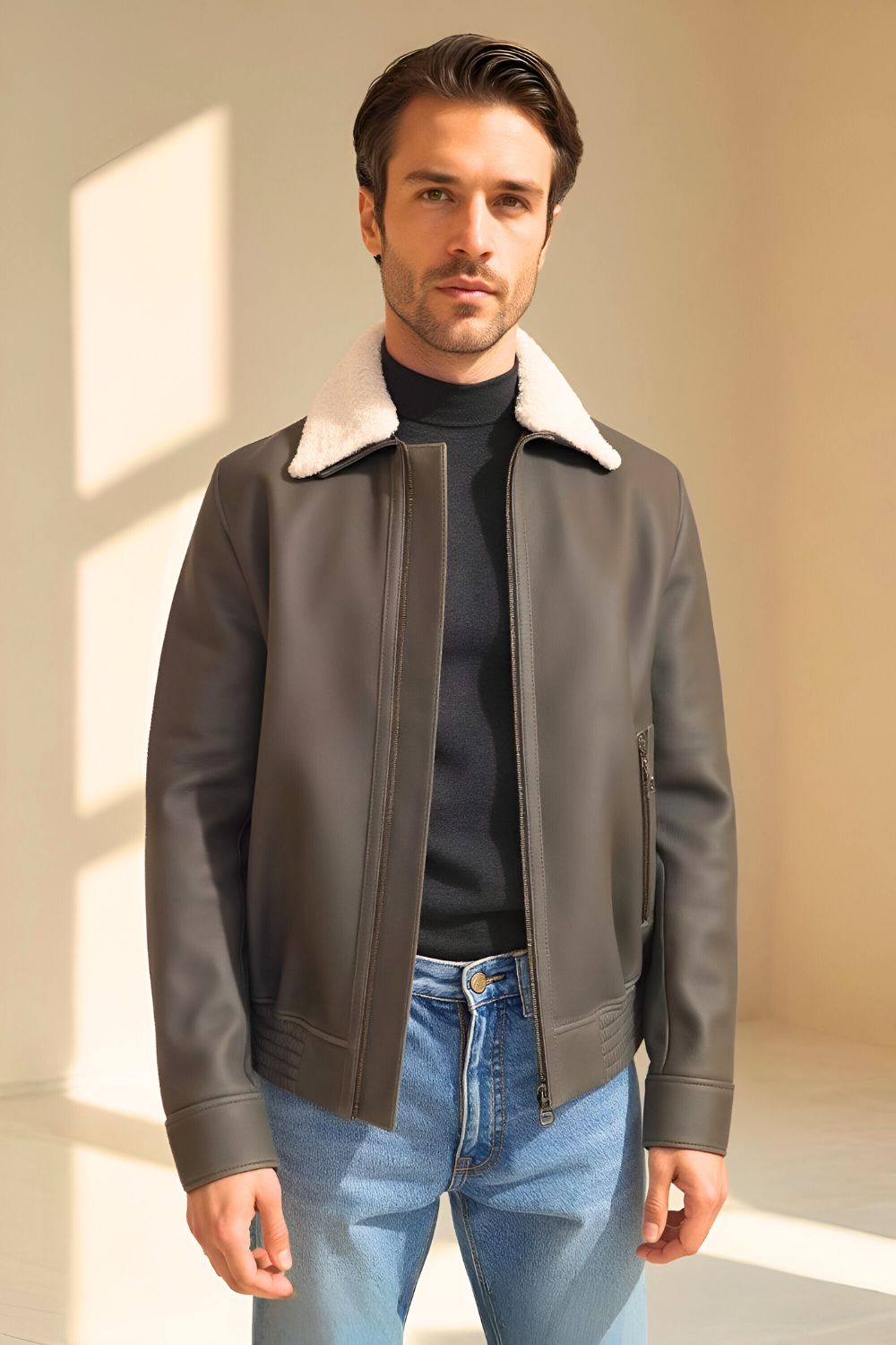 Zeno Leather Jacket