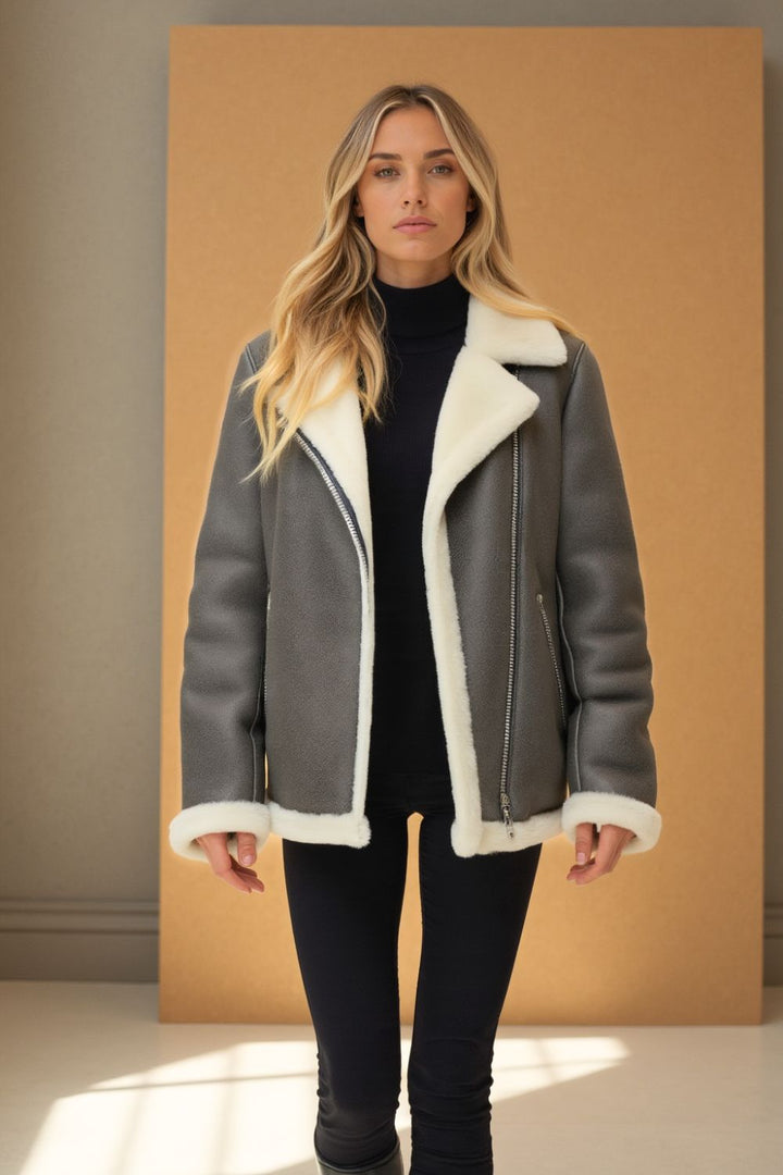 Nora Sheepskin Jacket