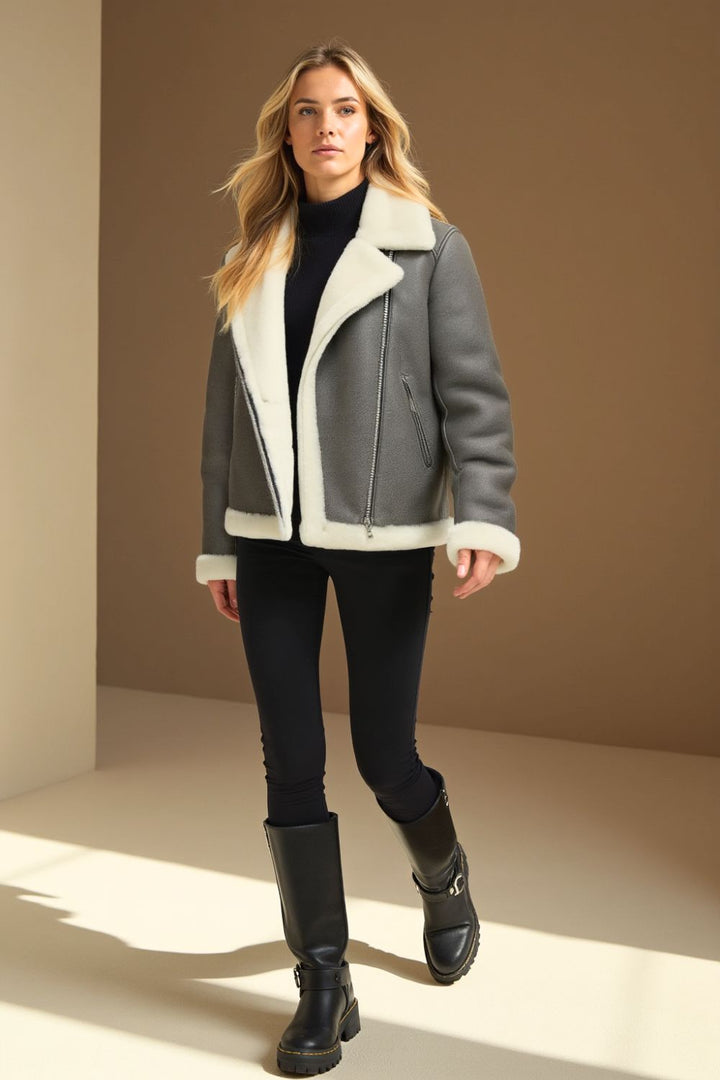 Nora Sheepskin Jacket