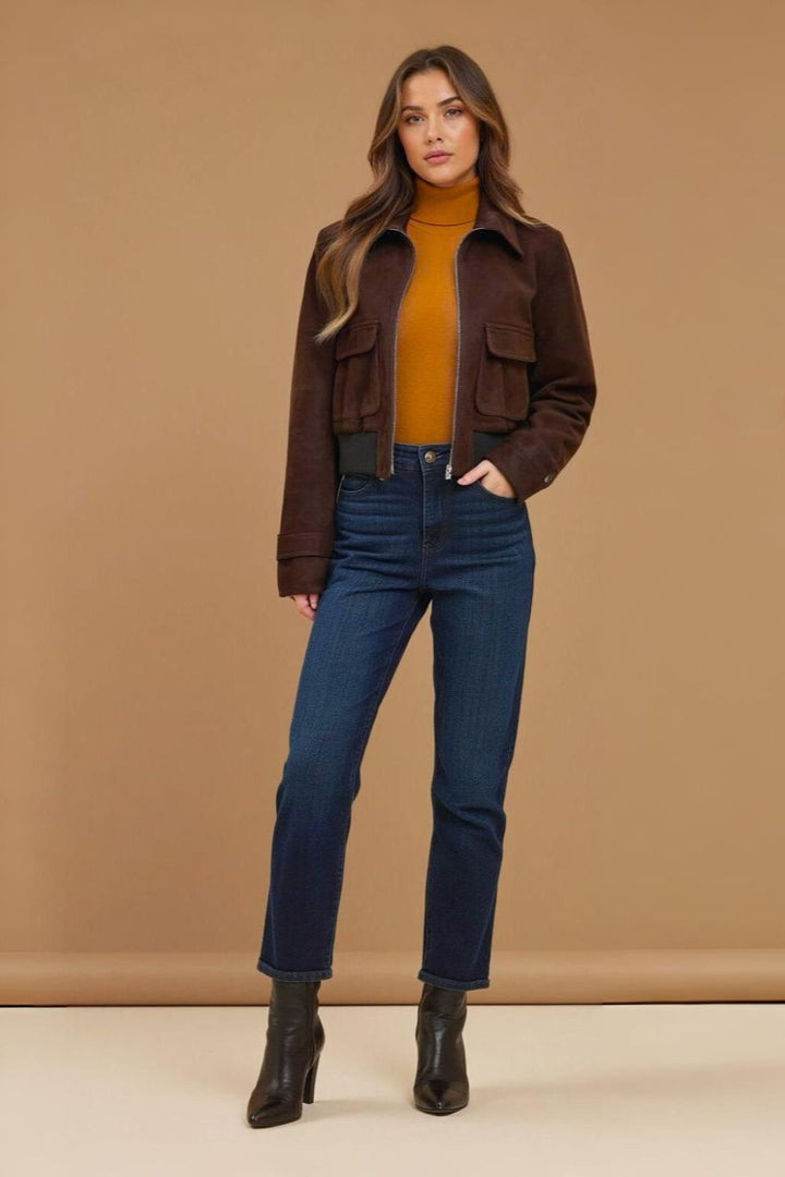 Estela Suede Women Jacket