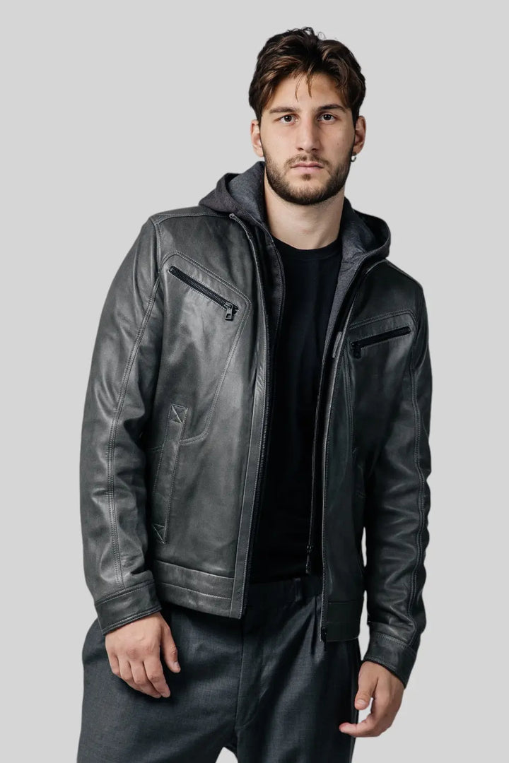 Ennio Leather Jacket Spellezo