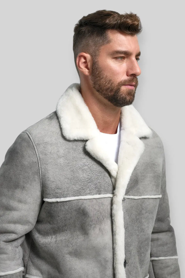 Arnaldo Sheepskin Coat Spellezo