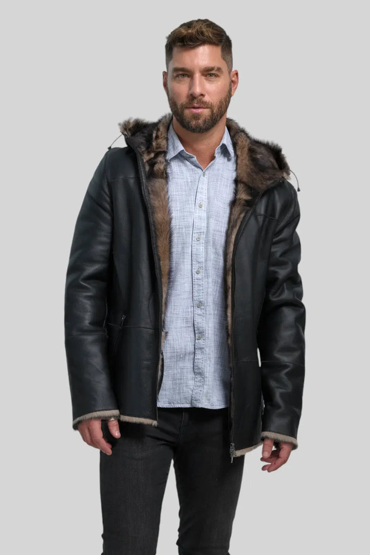 Gaetano Sheepskin Jacket Spellezo