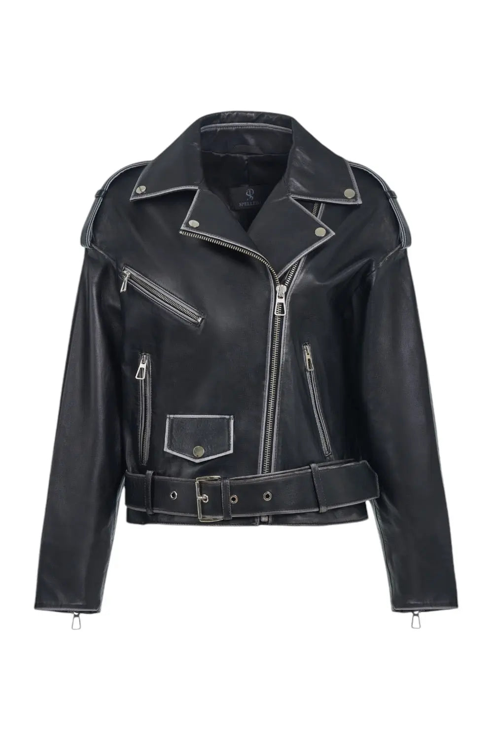 Fiorella Vintage Leather Jacket Spellezo