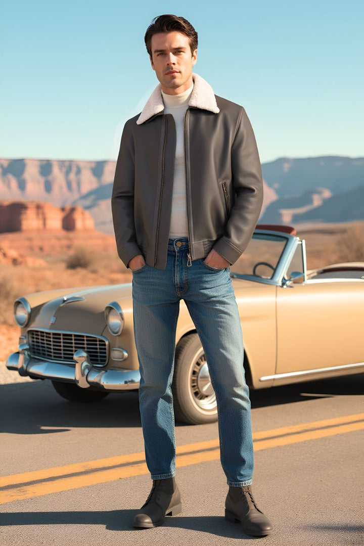 Zeno Leather Jacket