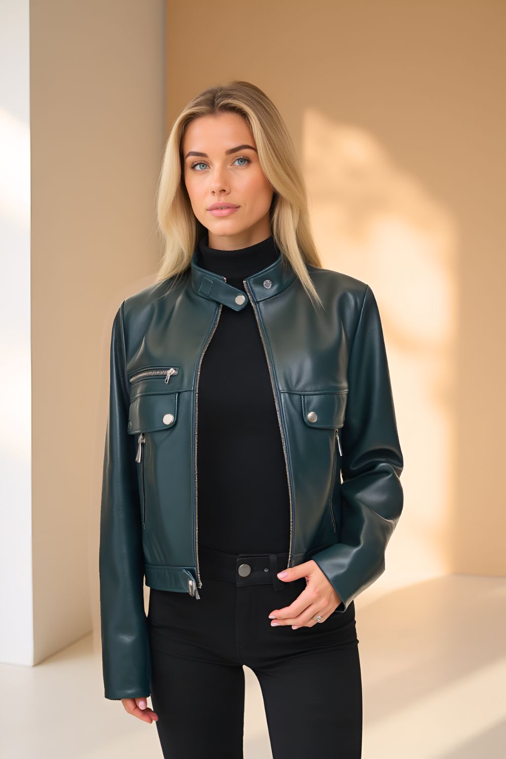 Celia Leather Jacket