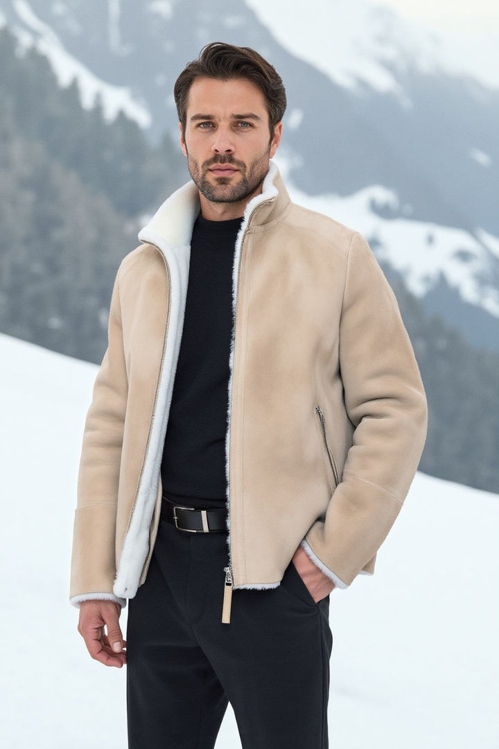 Pio Suede Sheepskin Jacket