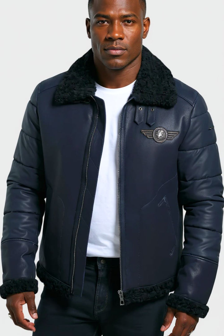 Antonio Sheepskin B-3 Bomber Jacket