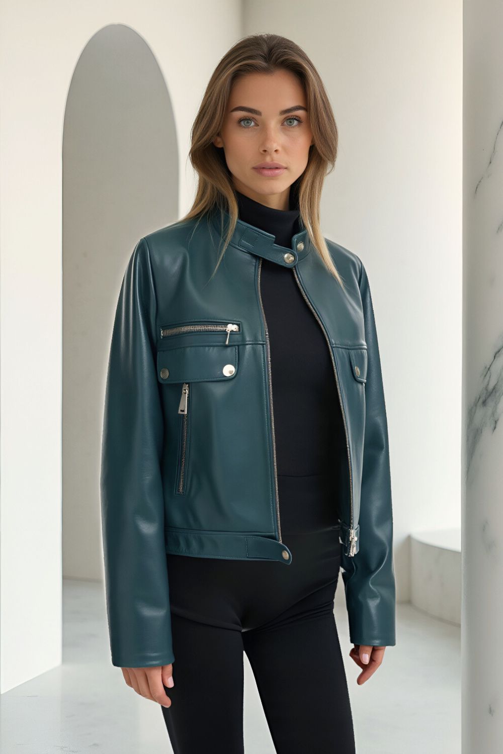 Celia Leather Jacket