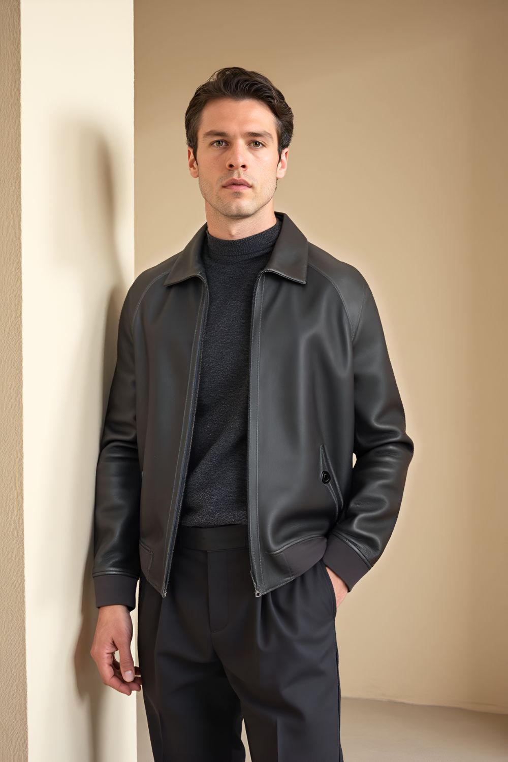 Zeno Leather Jacket