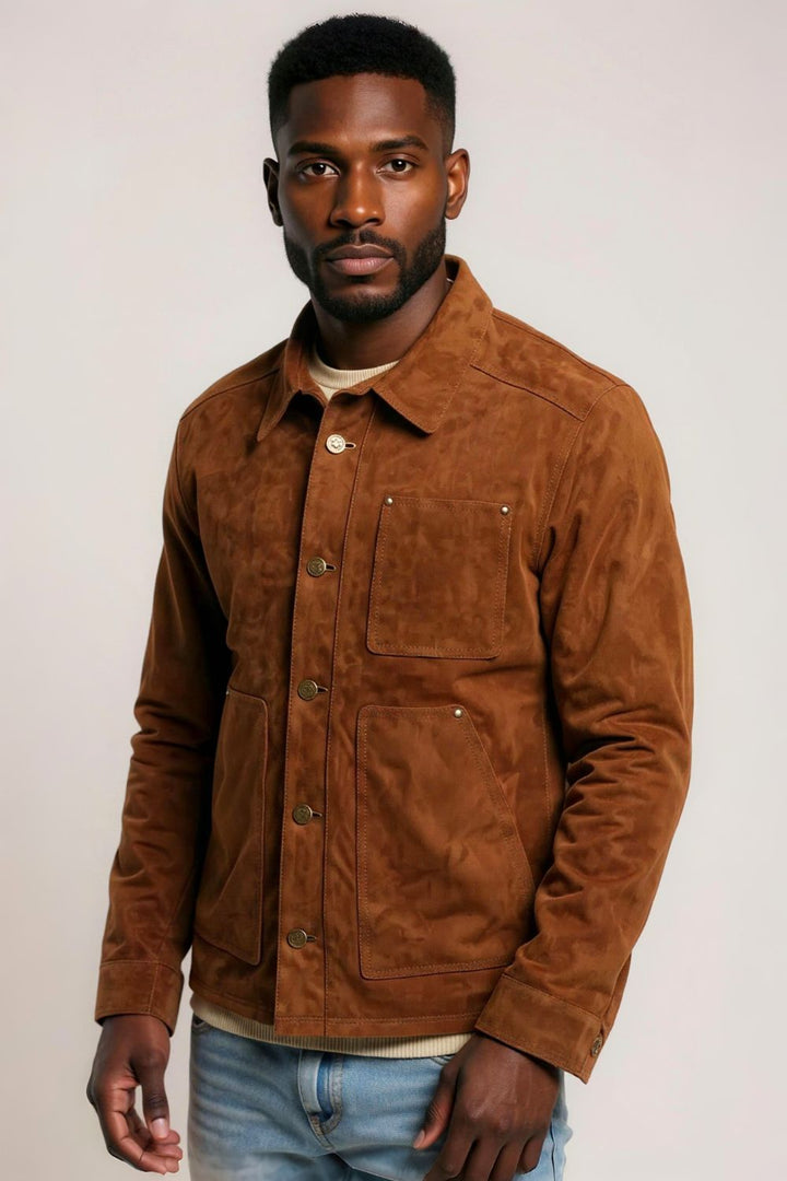 Tiago Suede Leather Jacket