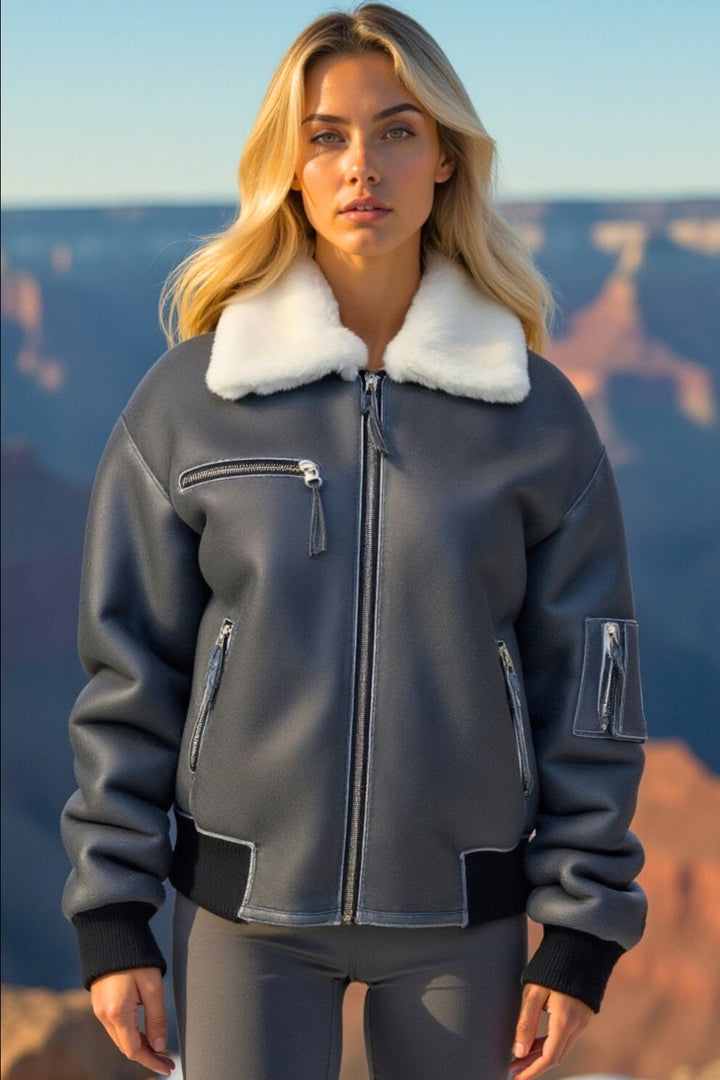 Luna Sheepskin B-3 Jacket