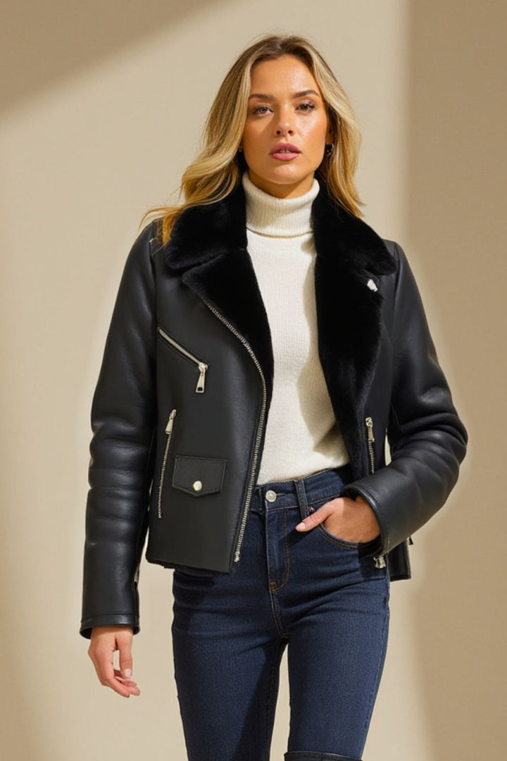 Veronica Sheepskin Jacket