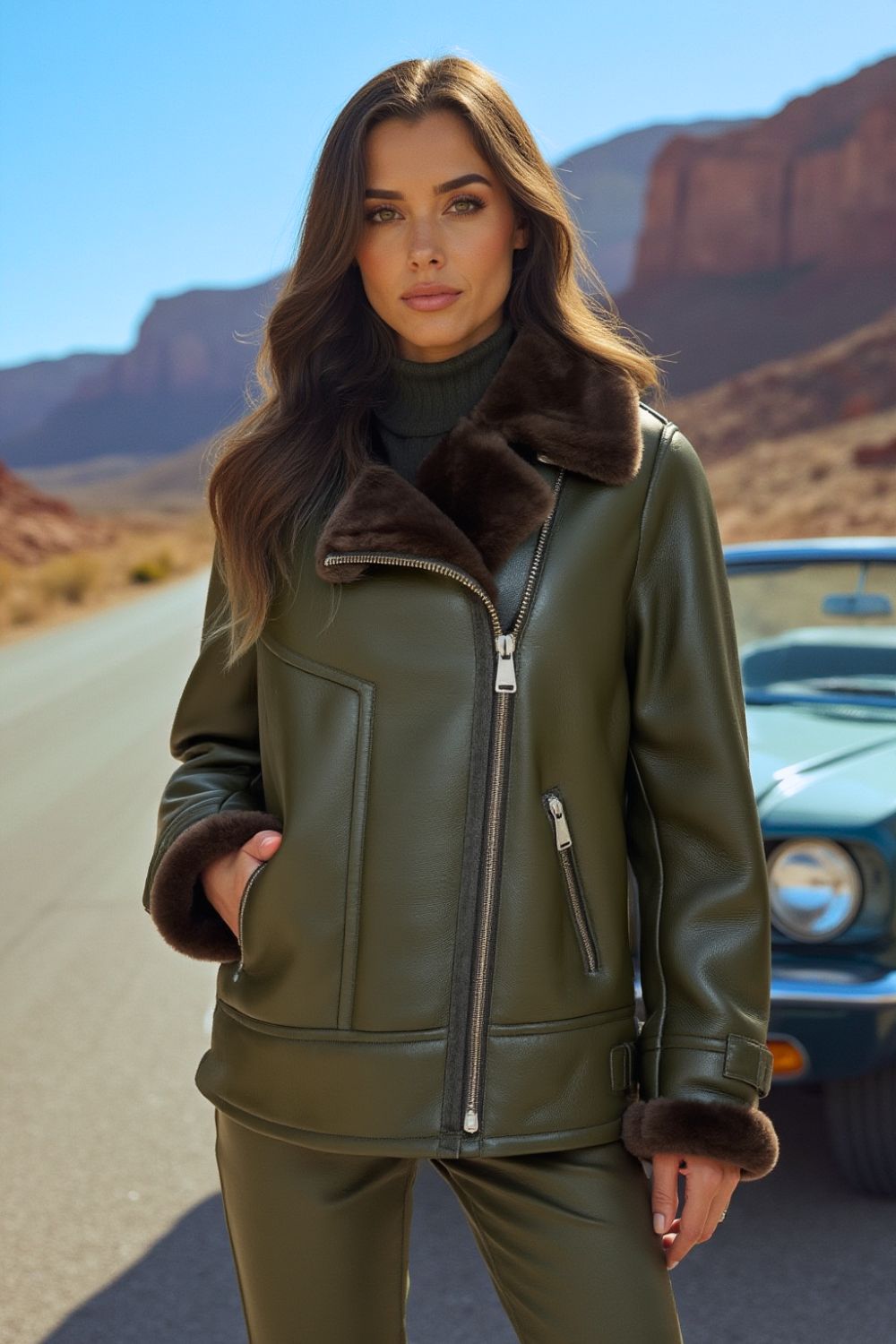 Selene Sheepskin Jacket