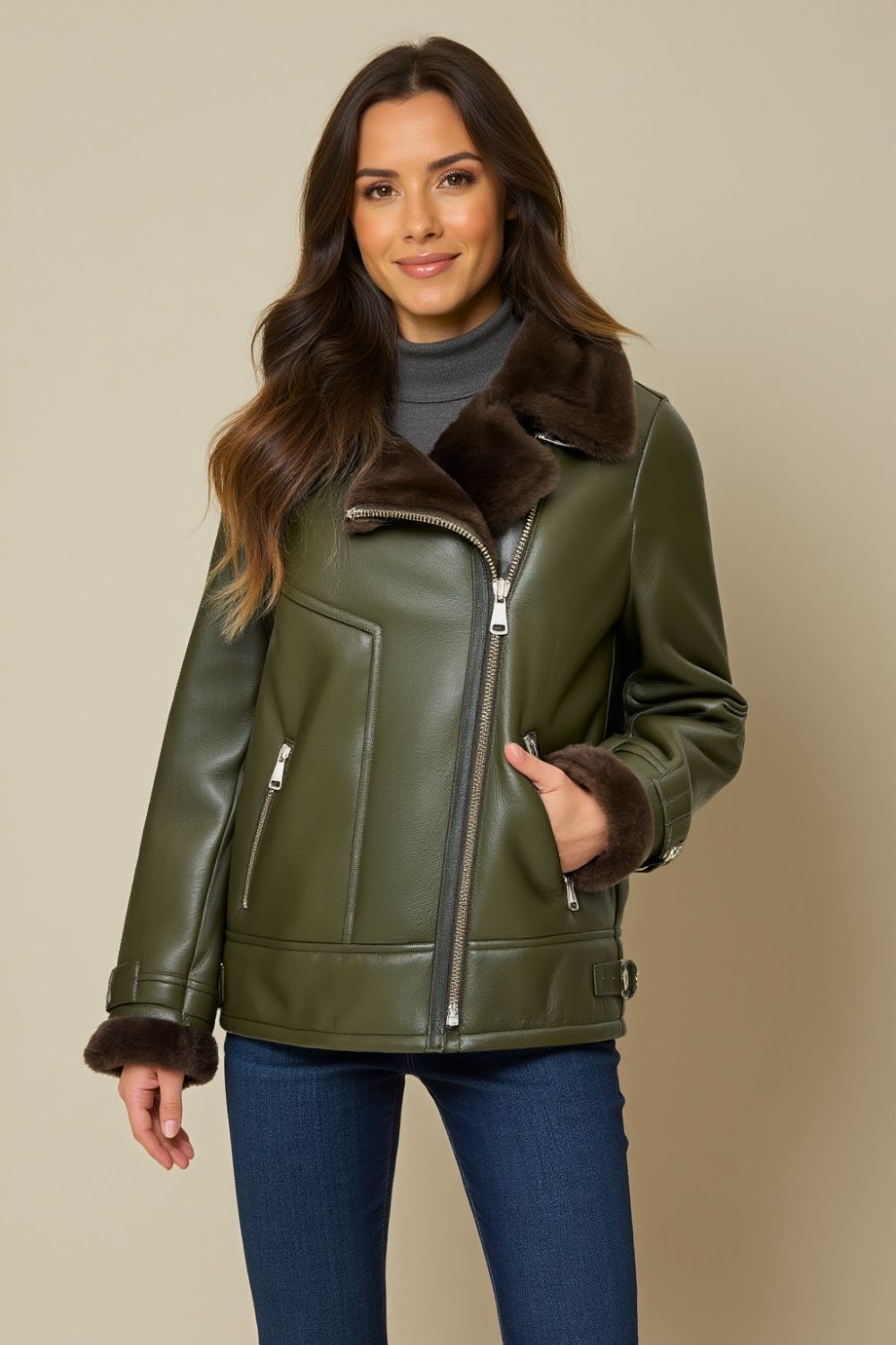 Selene Sheepskin Jacket