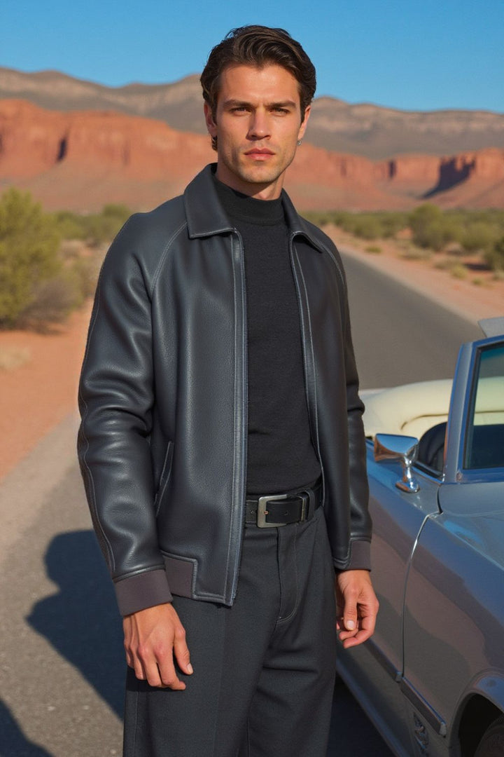 Zeno Leather Jacket
