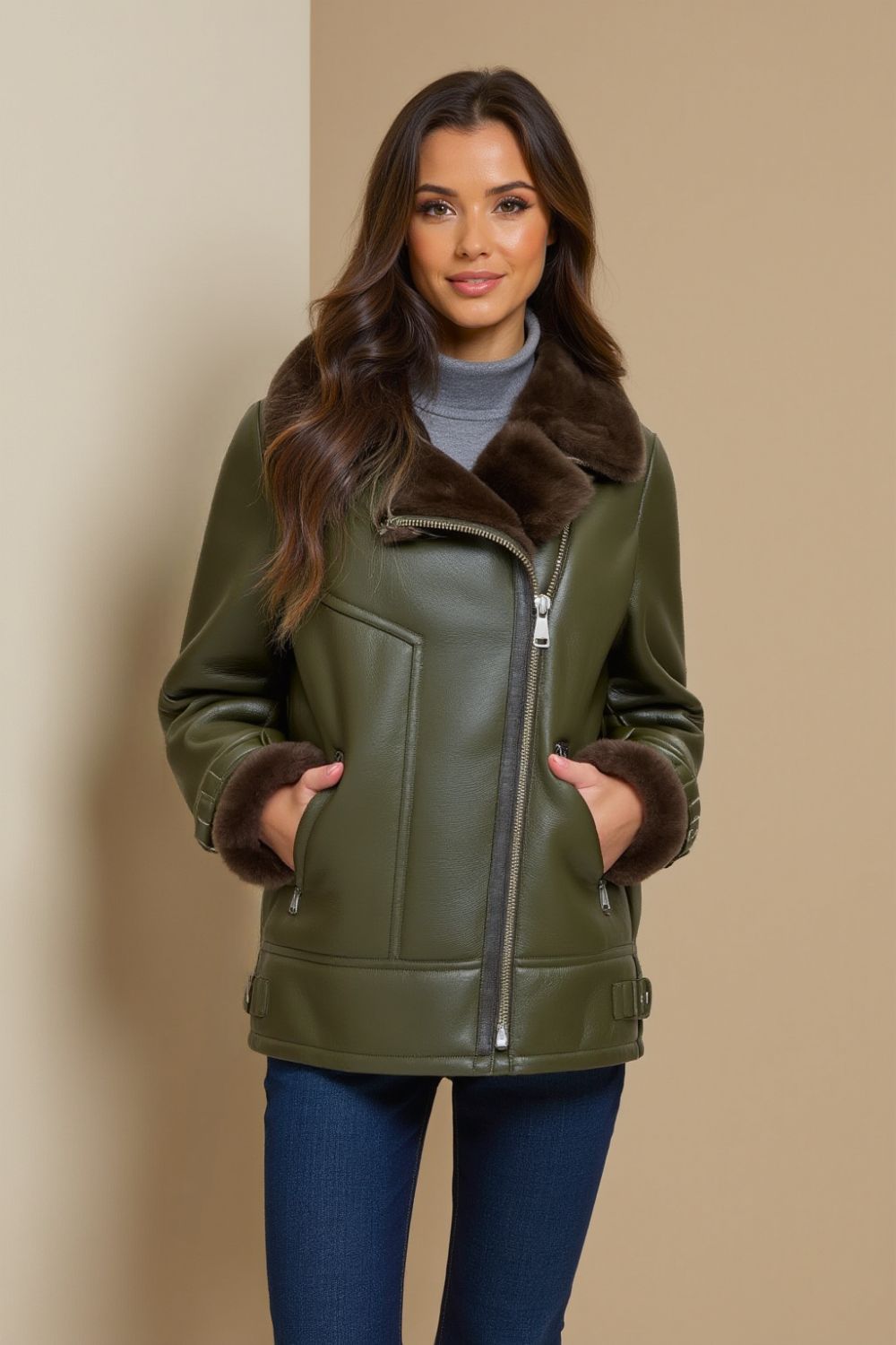 Selene Sheepskin Jacket
