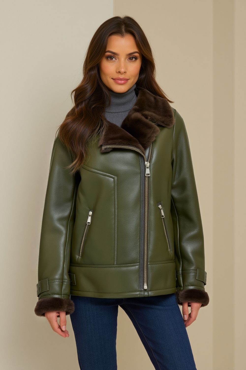 Selene Sheepskin Jacket