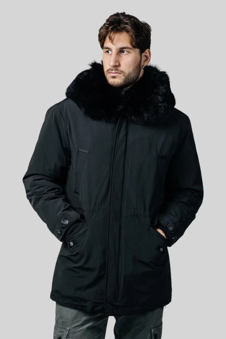 Mauro Shearling Parka Spellezo