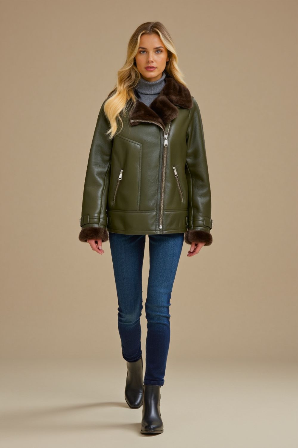 Selene Sheepskin Jacket