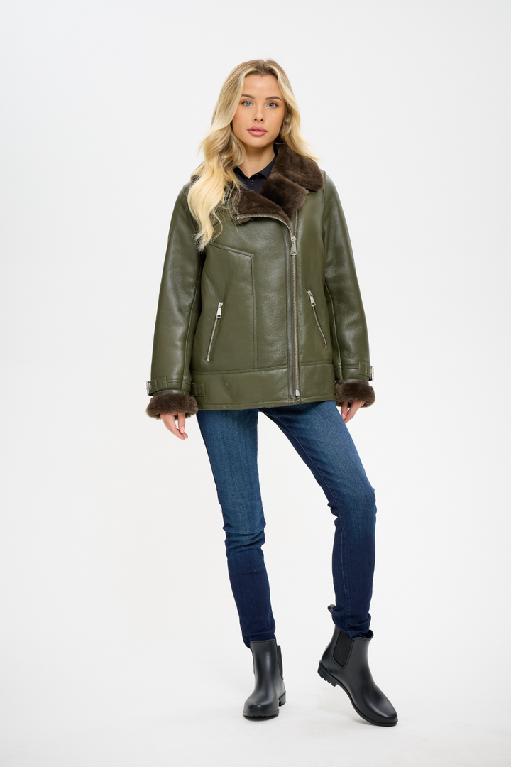 Selene Sheepskin Jacket