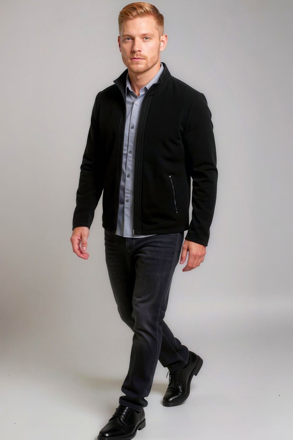 Lamberto Suede Leather Jacket