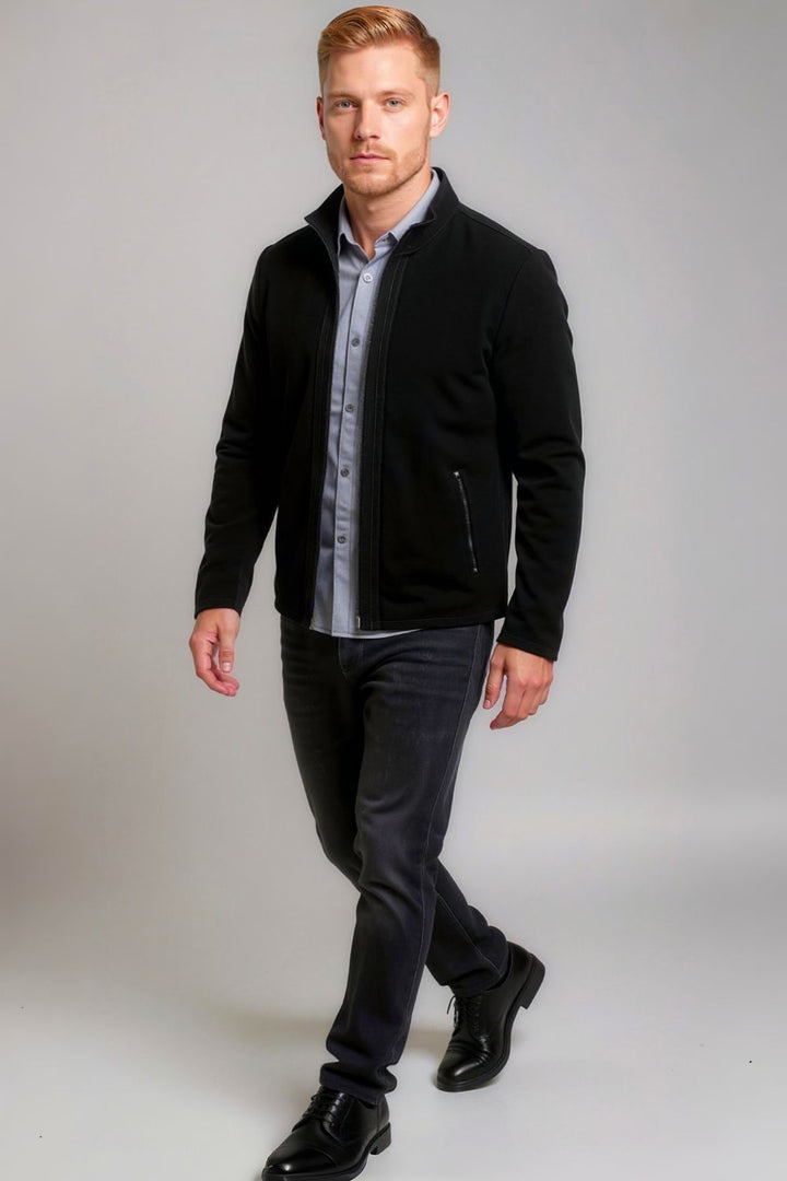 Lamberto Suede Leather Jacket