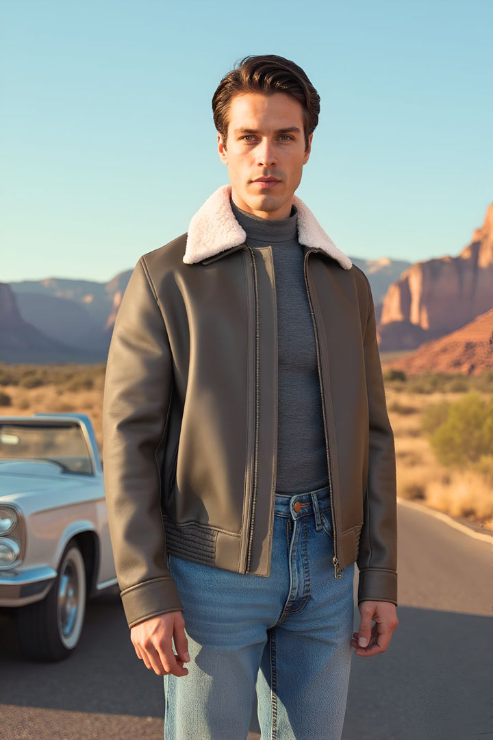 Zeno Leather Jacket