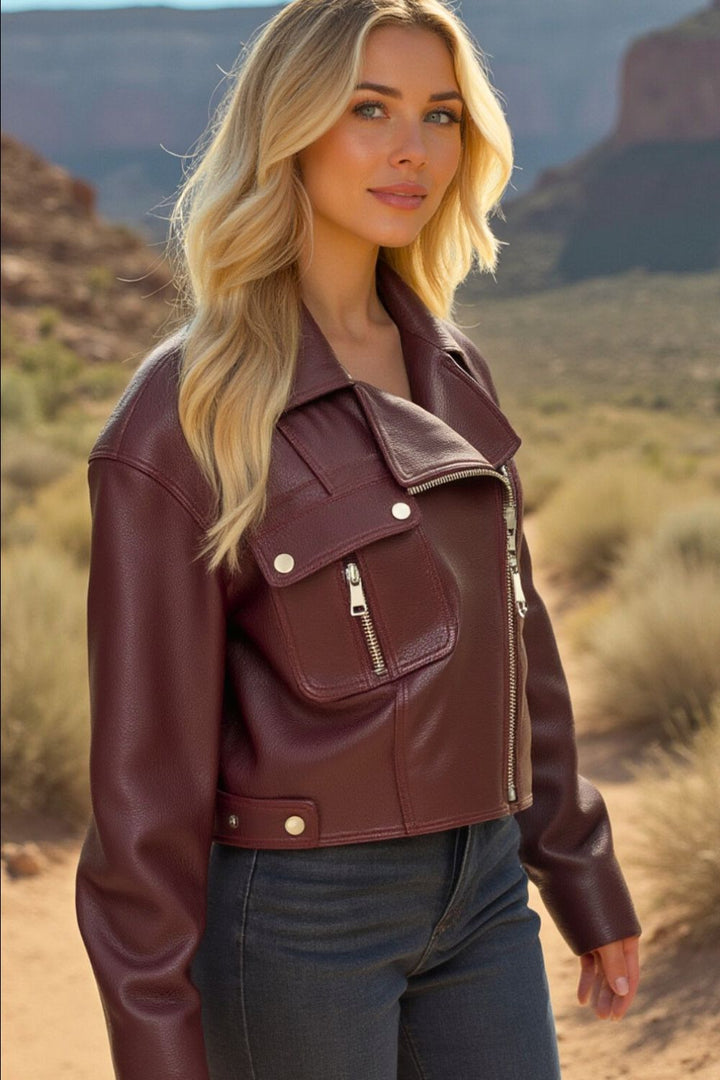 Felicia Women Leather Jacket