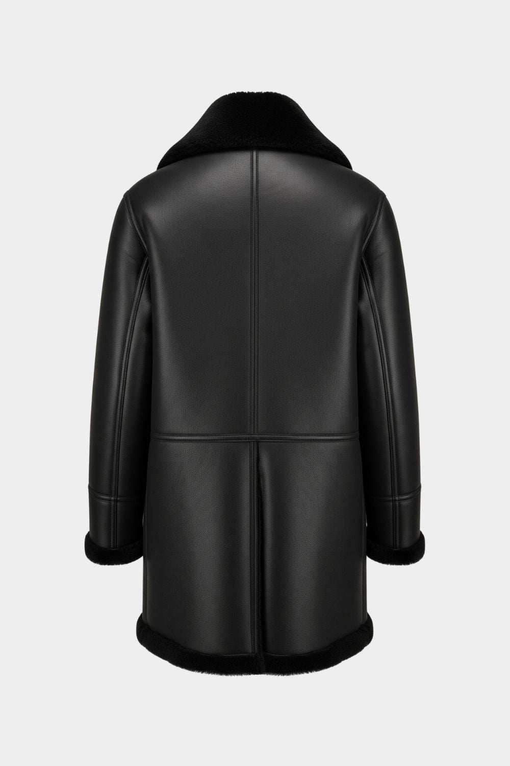 Flavio Sheepskin Leather Coat