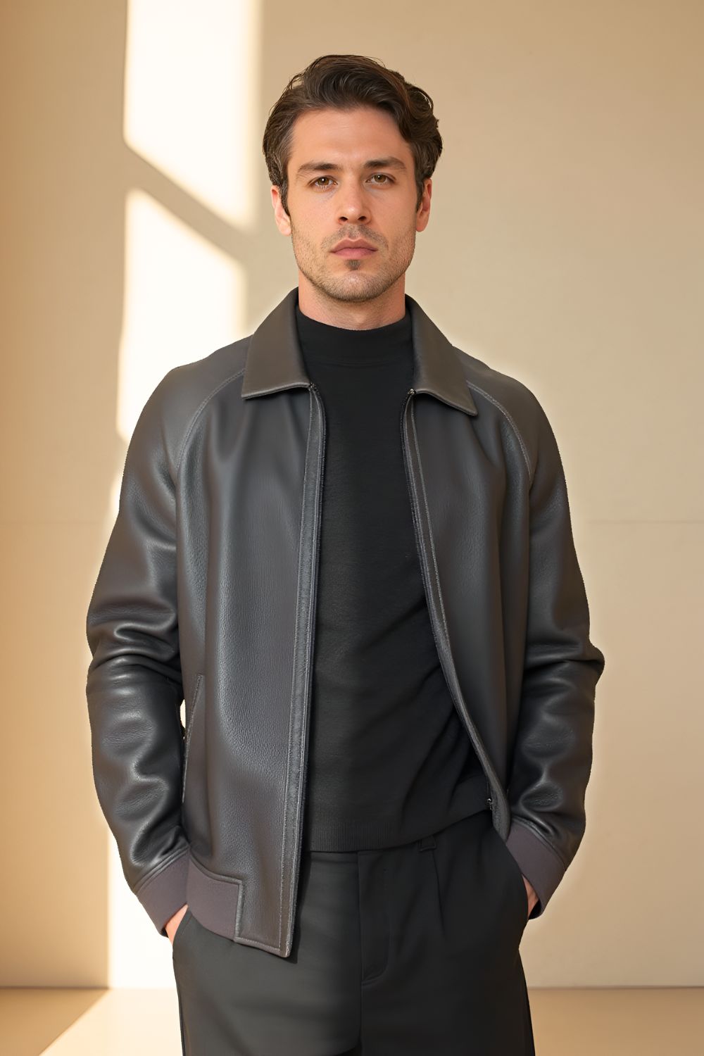 Zeno Leather Jacket
