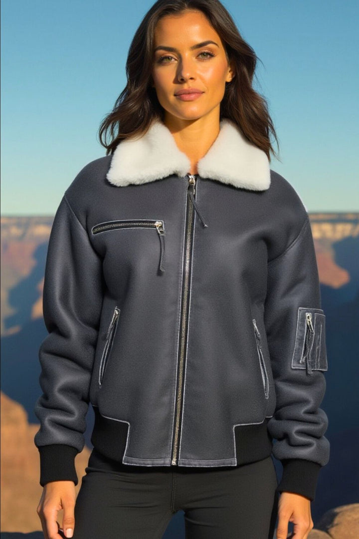 Luna Sheepskin B-3 Jacket