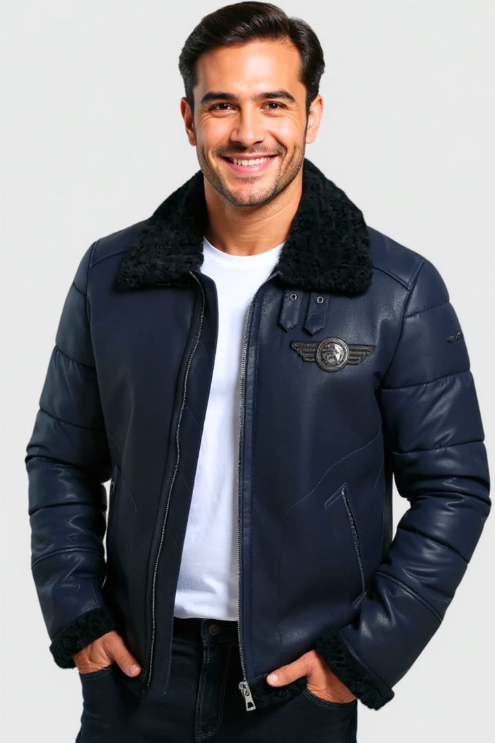 Antonio Sheepskin B-3 Bomber Jacket