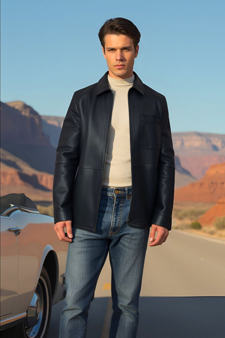 Hermenegildo Leather Jacket