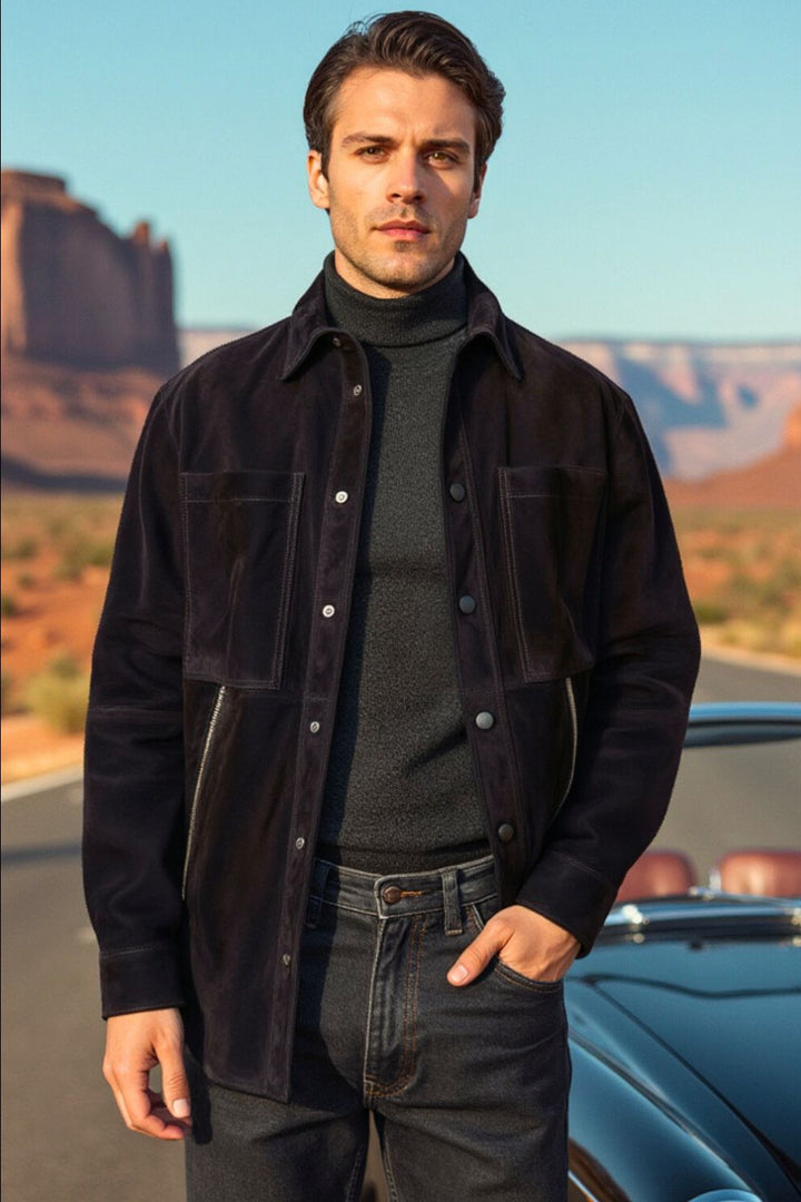 Rufino Suede Jacket