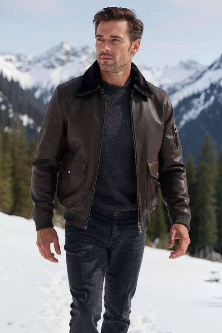 Silvano Shearling B-3 Bomber