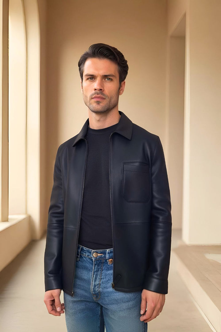 Hermenegildo Leather Jacket