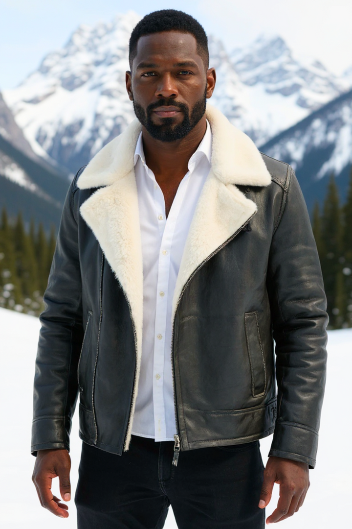 Leandro Vintage Sheepskin Jacket