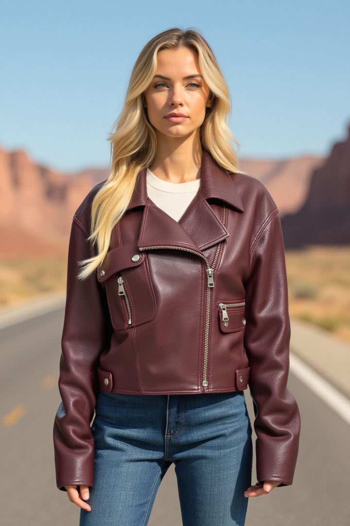 Felicia Women Leather Jacket