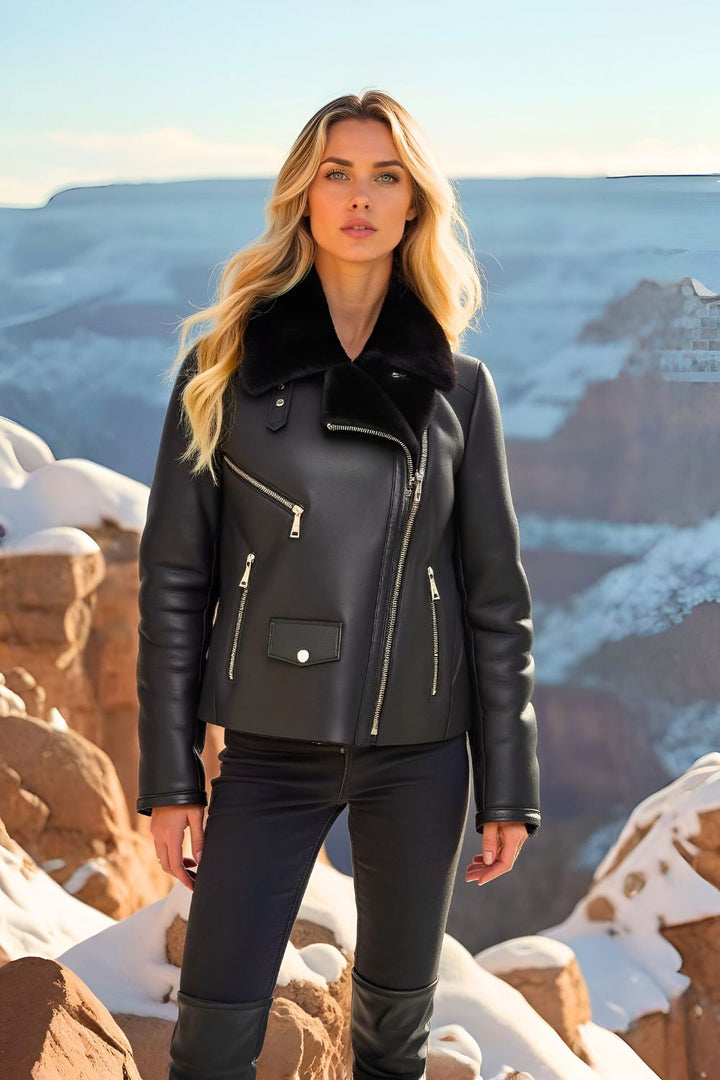 Veronica Sheepskin Jacket