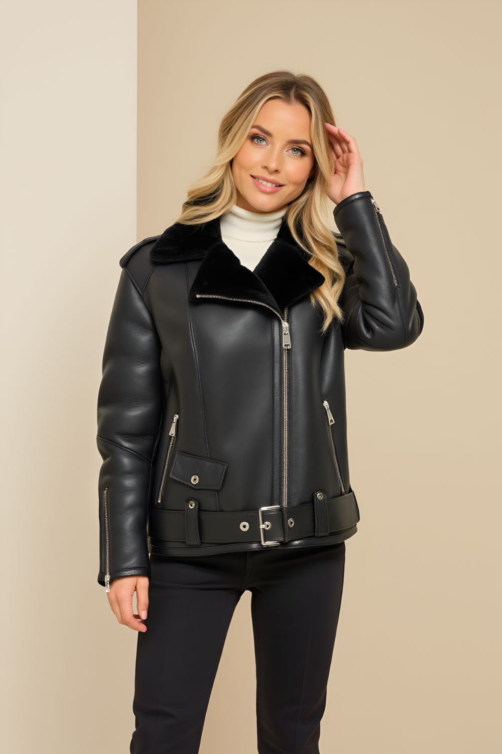Paloma Sheepskin Jacket