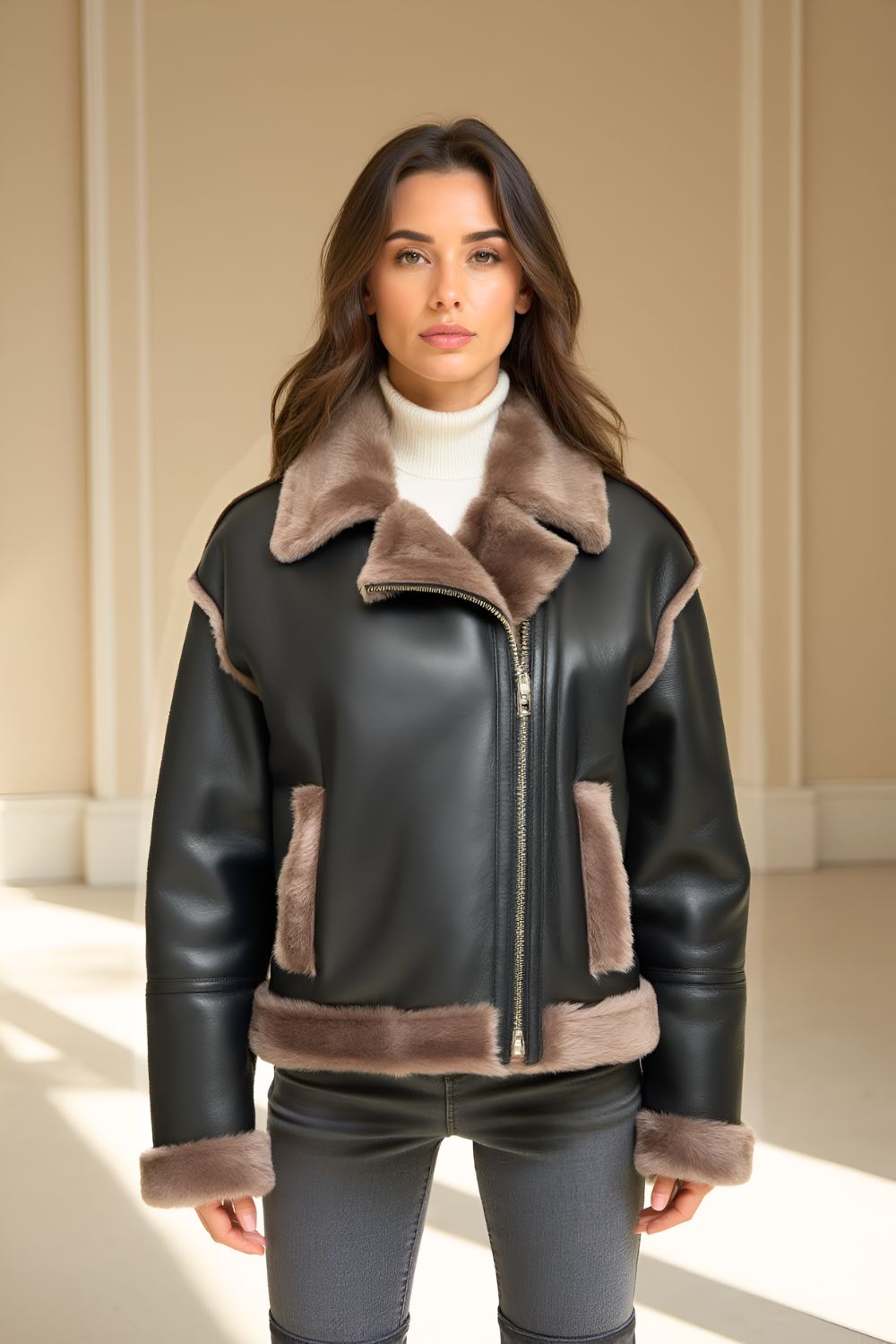 Sadie Sheepskin Jacket